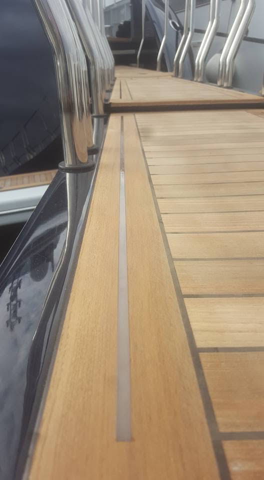 Teak & LED gangway