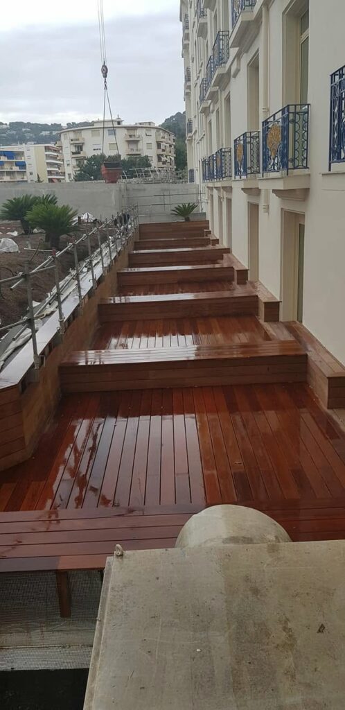 Palace hotel terraces