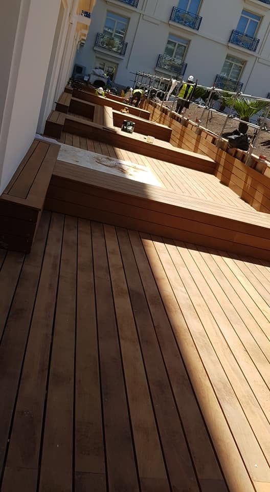 Palace hotel terraces